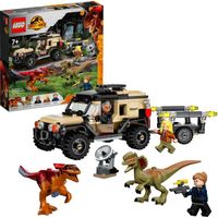 LEGO Jurassic World - Pyroraptor & Dilophosaurus transport constructiespeelgoed 76951 - thumbnail