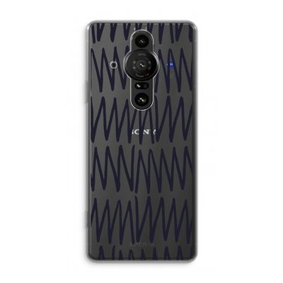 Marrakech Zigzag: Sony Xperia Pro-I Transparant Hoesje