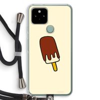Frisco: Pixel 5 Transparant Hoesje met koord