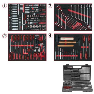 KS Tools 713.0515 Gereedschapsset Chroom-vanadium staal 515 onderdelen KS Tools 713.0515 Gereedschapsset Chroom-vanadium staal 515 onderdelen