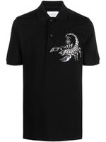 Philipp Plein polo Scorpion en coton - Noir - thumbnail