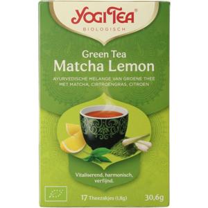 Yogi Tea Green tea matcha lemon bio