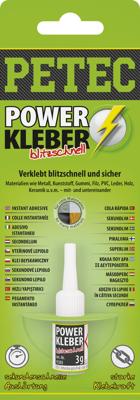 PETEC universeel lijm "power kleber blitzschnell"