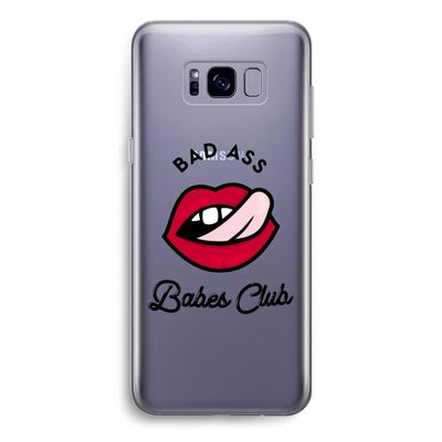 Badass Babes Club: Samsung Galaxy S8 Transparant Hoesje