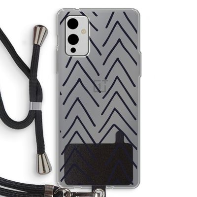 Marrakech Arrows: OnePlus 9 Transparant Hoesje met koord