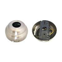 Hangende lamp EDM 33804 Navulling Ø 131 x 61 mm Zilverkleurig Aluminium