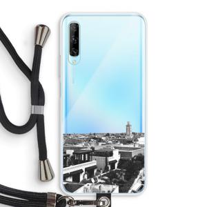 Marrakech Skyline : Huawei P Smart Pro Transparant Hoesje met koord