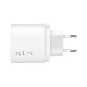LogiLink PA0261 USB-oplader 20 W Binnen, Thuis Uitgangsstroom (max.) 3000 mA Aantal uitgangen: 1 x USB-C bus (Power Delivery)