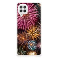 Samsung Galaxy A22 4G | M22 | Sillicone Back Cover | Vuurwerk