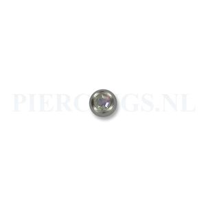 Balletje 1.2 mm kristal AB