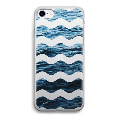 Oceaan: iPhone SE 2020 Transparant Hoesje