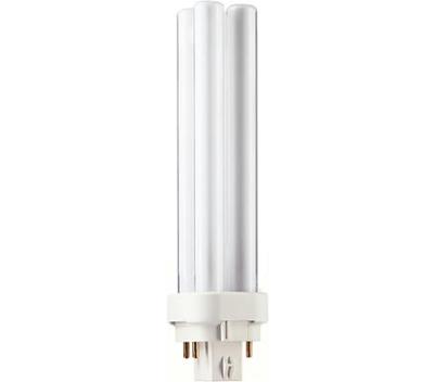 Philips master pl-c lamp 26w/840 4p g24q-2 koel wit
