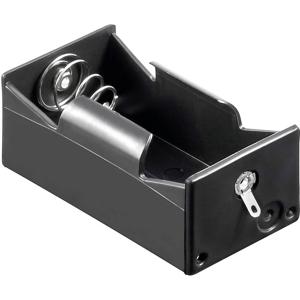 Goobay 12457 Batterijhouder Aantal cellen: 1 D (mono) Soldeeraansluiting (l x b x h) 69 x 35 x 27.5 mm