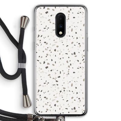 Terrazzo N°14: OnePlus 7 Transparant Hoesje met koord