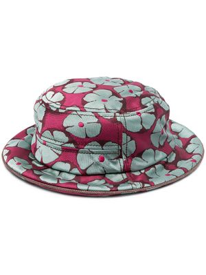 10 CORSO COMO bob à fleurs en jacquard - Gris