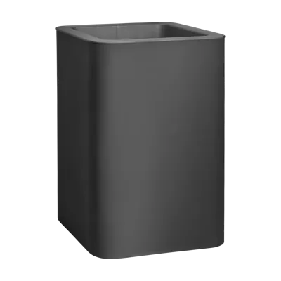 Pot jive vierkant hg 40cm antraciet