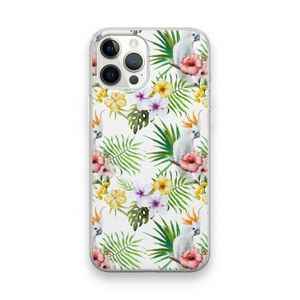 Gele kuif: iPhone 12 Pro Max Transparant Hoesje