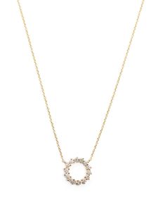 Dana Rebecca Designs collier Vivienne Lily en or 14ct pavé de diamants