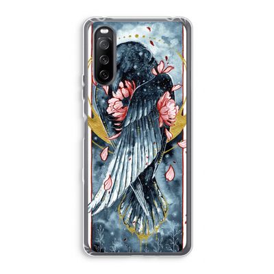 Golden Raven: Sony Xperia 10 III Transparant Hoesje