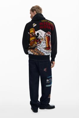 Mickey Mouse™ sweatshirt met rits - BLACK - S