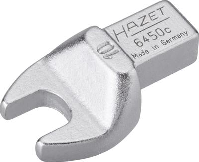 HAZET Insteek-steeksleutel 6450C-10 · 9 x 12 mm insteekvierkant massief · Buiten-zeskant-profiel · SW 10 mm