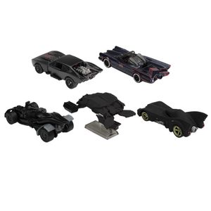 Hot Wheels Premium Batman - Speelset met 5 Speelgoed Auto's