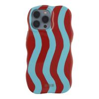 IPhone 13 Hoesje Candy - Blauw Rood