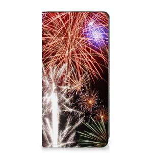 Samsung Galaxy Xcover 7 Hippe Standcase Vuurwerk