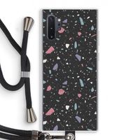 Terrazzo N°16: Samsung Galaxy Note 10 Plus Transparant Hoesje met koord