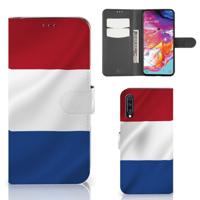 Samsung Galaxy A70 | Bookstyle Case | Nederlandse Vlag