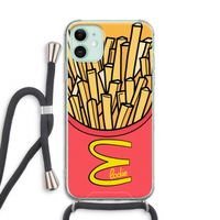 McElodie: iPhone 11 Transparant Hoesje met koord
