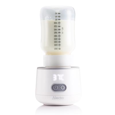 Alecto BW1000 - Draagbare flessenwarmer voor onderweg, geschikt voor vrijwel alle babyflessen - Wit