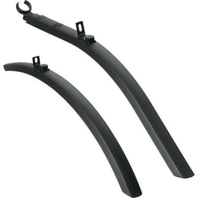 Sks stel spatborden hybride 45mm opsteek zwart