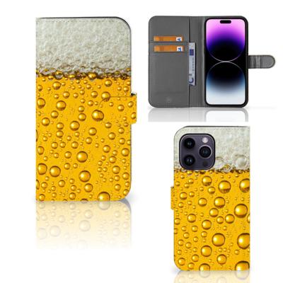 iPhone 15 Pro Max | Book Cover | Bier | Portemonnee hoesje