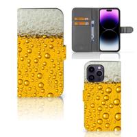 iPhone 15 Pro Max | Book Cover | Bier | Portemonnee hoesje