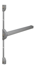 Lips FLBR101Z Paniekopener Freedom Line Model R | met duwbalk | 2 - 3 sluitpunten zijwaarts met nachtschootblokkering | 860mm kleur