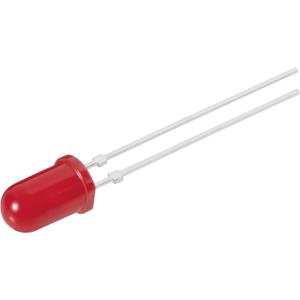 Vishay TLLG5420 Bedrade LED Groen Rond 5 mm 3.5 mcd 25 ° 2 mA 1.9 V