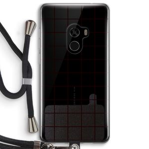 Rooster: Xiaomi Mi Mix 2 Transparant Hoesje met koord