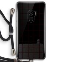 Rooster: Xiaomi Mi Mix 2 Transparant Hoesje met koord