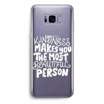 The prettiest: Samsung Galaxy S8 Plus Transparant Hoesje