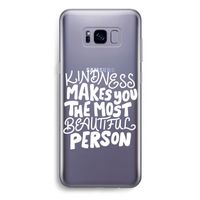 The prettiest: Samsung Galaxy S8 Plus Transparant Hoesje