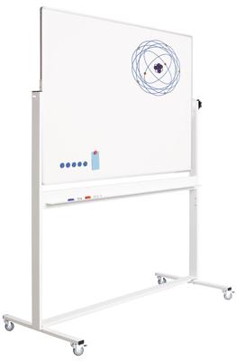 Smit Visual kantelbord, emaille, magnetisch, aluminium frame, 120 x 90 cm