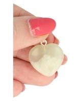 Ruben Robijn Edelsteen harthanger 20mm jade 1 Stuks