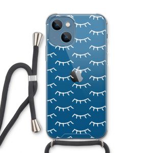Wimpers: iPhone 13 Transparant Hoesje met koord