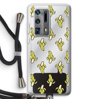 Bananas: Huawei P40 Pro Plus Transparant Hoesje met koord