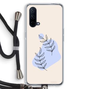 Leaf me if you can: OnePlus Nord CE 5G Transparant Hoesje met koord