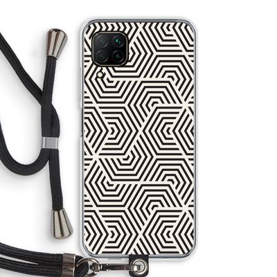 Magic pattern: Huawei P40 Lite Transparant Hoesje met koord