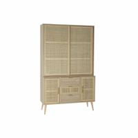 Display Standaard DKD Home Decor 120 x 38,5 x 196 cm Natuurlijk Hout MDF