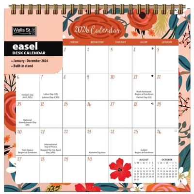 Shine Within Easel Desk Kalender 2026