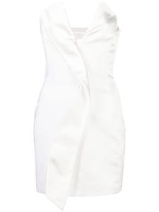 Genny robe bustier Serenity à empiècements - Blanc